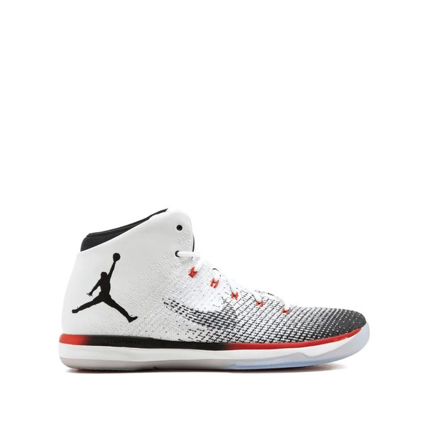 ジョーダン メンズ スニーカー シューズ Air Jordan 31 high-top sneakers WHITE/BLACK-MAX ORANGE