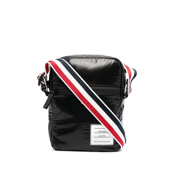 トムブラウン メンズ ショルダーバッグ バッグ CROSSBODY IN RIPSTOP 001 BLACK