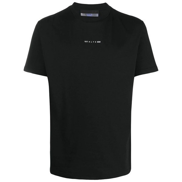 1017 アリクス 9 エスエム メンズ Tシャツ トップス ロゴ Tシャツ BLK0001 BLACK