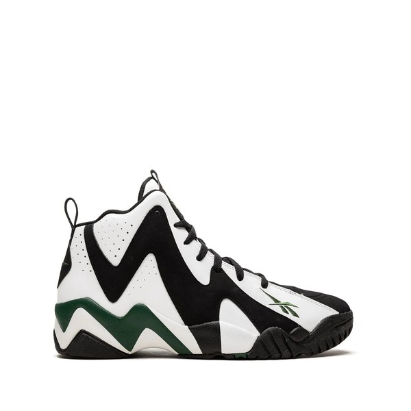 リーボック メンズ スニーカー シューズ Kamikaze II Mid スニーカー BLK/WHT/RACING GREEN/RED