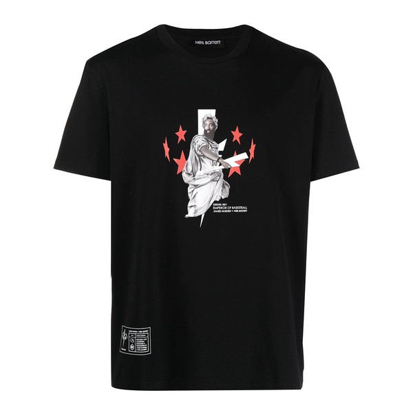 ニールバレット メンズ Tシャツ トップス x James Harden 'Emperor Of Basketball' Tシャツ 1133 BLK/WHI/RED