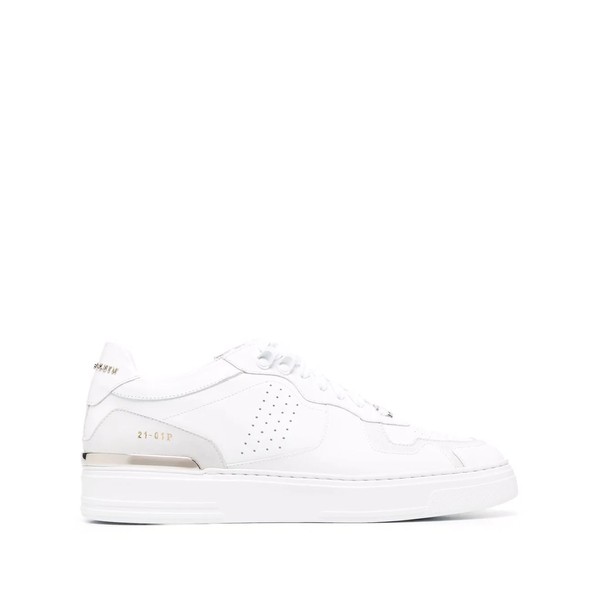 フィリッププレイン メンズ スニーカー シューズ G.O.A.T. ローカット スニーカー 0101 WHITE / WHITE