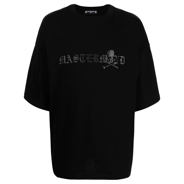 マスターマインド・ジャパン メンズ Tシャツ トップス ロゴ Tシャツ BLACK