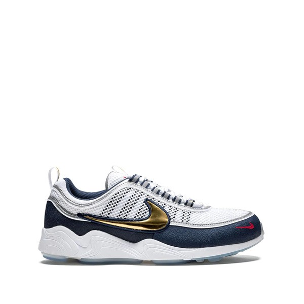 ナイキ メンズ スニーカー シューズ Air Zoom Spiridon スニーカー WHITE/METALLIC GOLD-OBSIDIAN