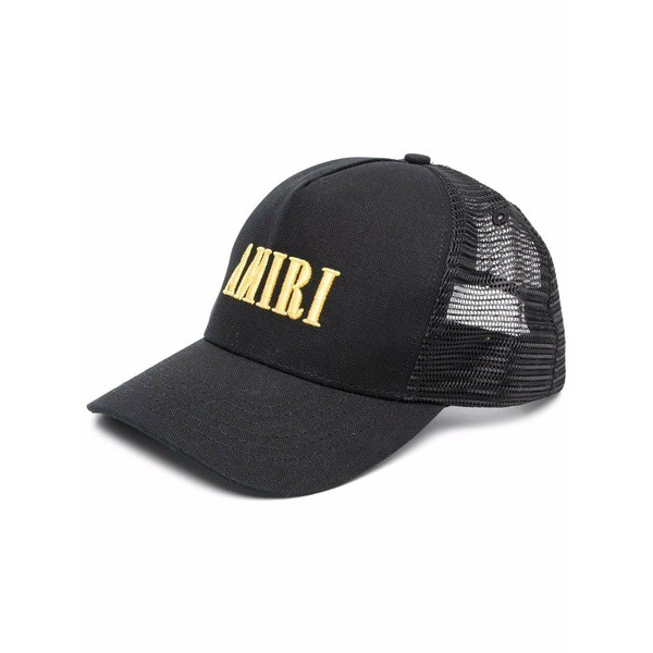 アミリ メンズ 帽子 アクセサリー Trucker キャップ 011 BLACK/YELLOW