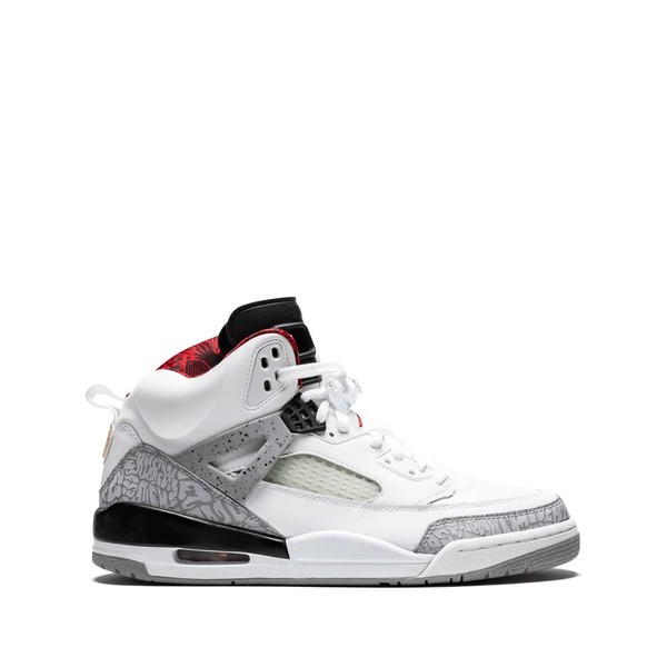 ジョーダン メンズ スニーカー シューズ Air Jordan Spiz'ike ハイカット スニーカー WHITE/CEMENT GREY-VRSTY RD-BLK