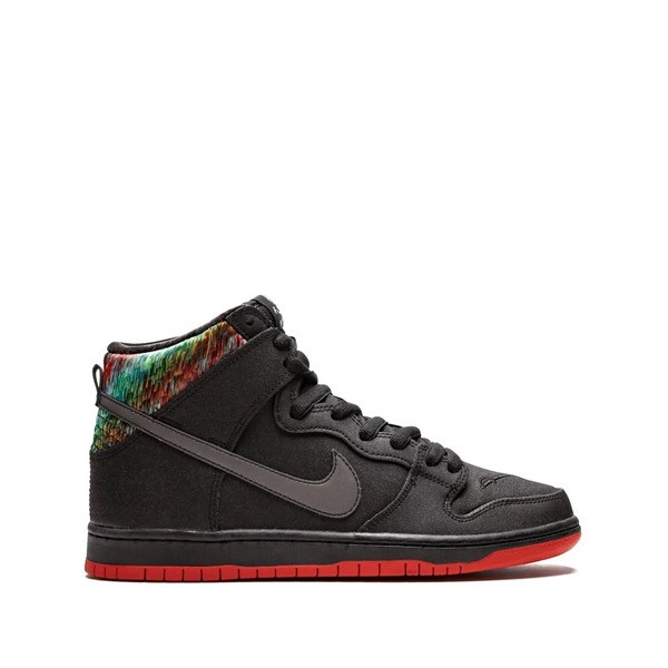 ナイキ メンズ スニーカー シューズ x SPOT SB Dunk High Premium Gasparilla スニーカー BLACK/ BLK-CHLLNG RD-MTLLC SLV