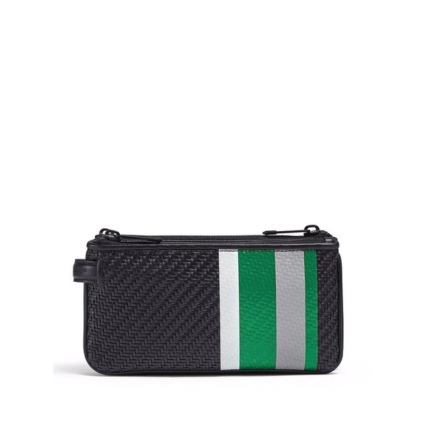 ゼニア メンズ ビジネス系 バッグ woven clutch bag NOB MULTICOLOR