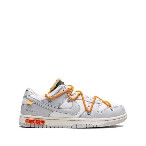 ナイキ メンズ スニーカー シューズ x Off-White 'Dunk Low' スニーカー Sail/Neutral Grey-Alpha Orange