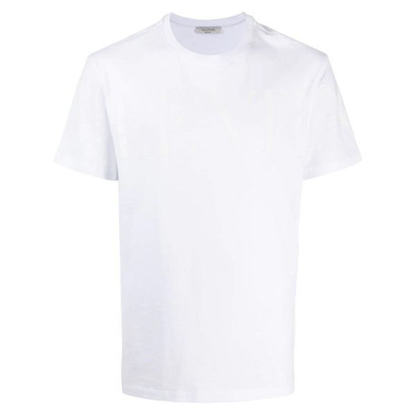 ヴァレンティノ メンズ Tシャツ トップス ロゴ Tシャツ 0BO WHITE