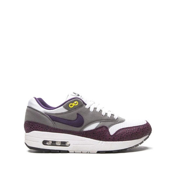 ナイキ メンズ スニーカー シューズ Air Max 1 ローカットスニーカー 151 WHITE/GRAND PURPLE-MTLC PEWTER