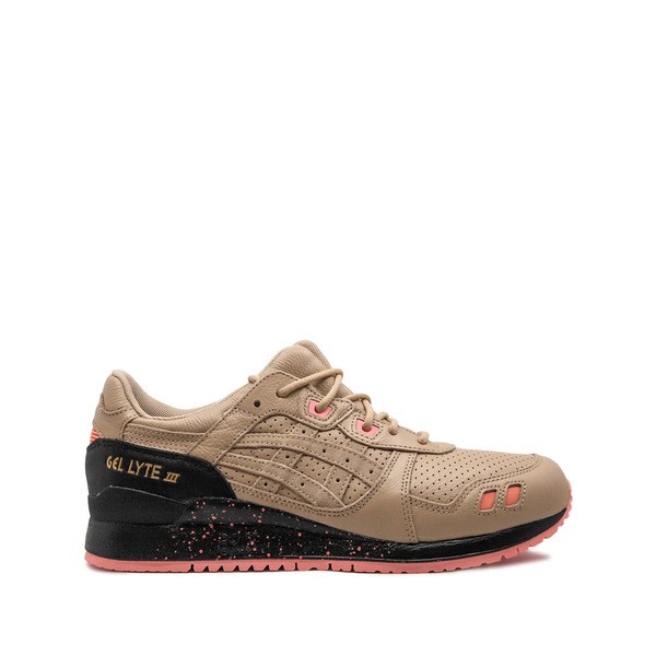 アシックス メンズ スニーカー シューズ Gel Lyte 3 スニーカー BEIGE/PINK