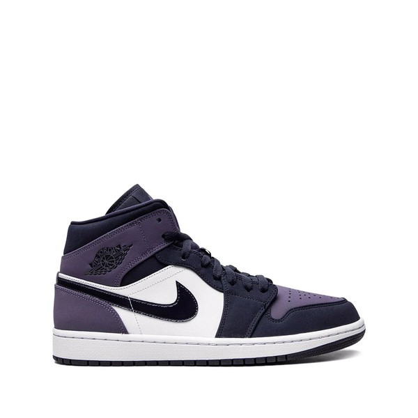 ジョーダン メンズ スニーカー シューズ Air Jordan 1 Mid スニーカー OBSIDIAN/SANDED PURPLE/WHITE