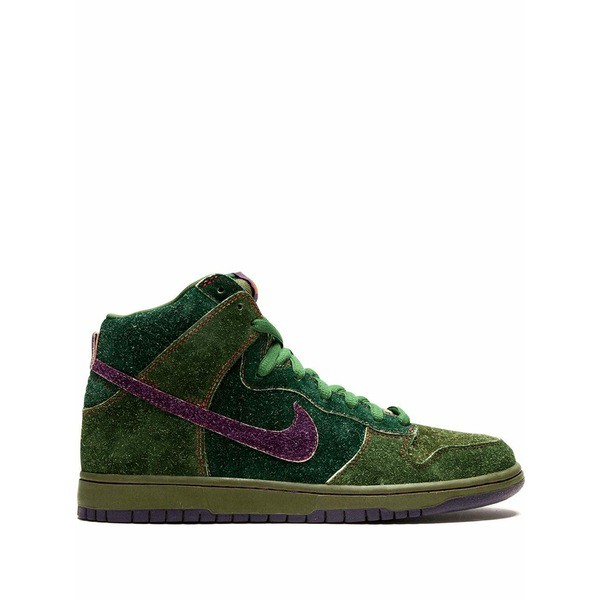 ナイキ メンズ スニーカー シューズ Dunk High Premium SB スニーカー BLACK FOREST/VNTG PURPLE-PLGRM