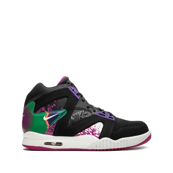 ナイキ メンズ スニーカー シューズ Air Tech Challenge Hybrid QS スニーカー BLACK/WHITE-RAVE PINK-VARSITY