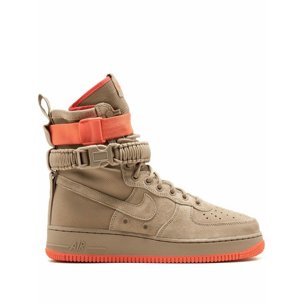 ナイキ メンズ スニーカー シューズ Air Force 1 スニーカー KHAKI/KHAKI-RUSH CORAL