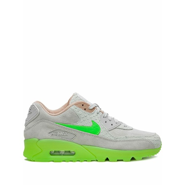 ナイキ メンズ スニーカー シューズ Air Max 90 スニーカー PURE PLATINUM/ELECTRIC GREEN/B