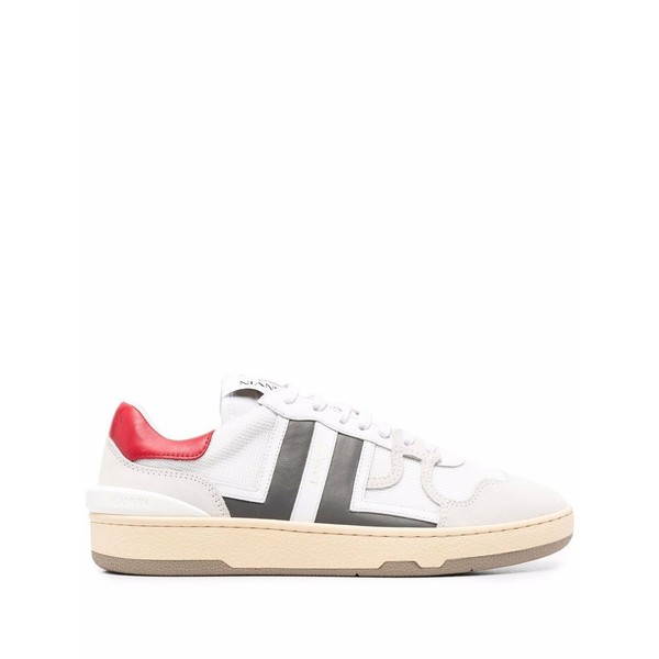 ランバン メンズ スニーカー シューズ Clay メッシュ スニーカー 0013 WHITE/ GREY