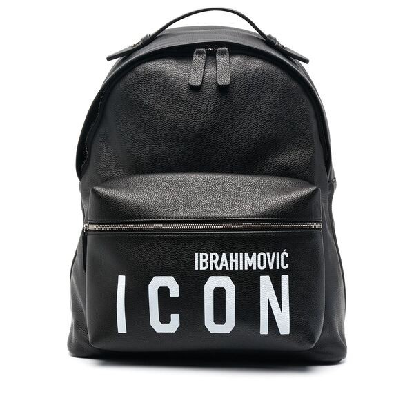 ディースクエアード メンズ バックパック・リュックサック バッグ Dsquared2 x Ibrahimovi 'Icon' バックパック ブラック