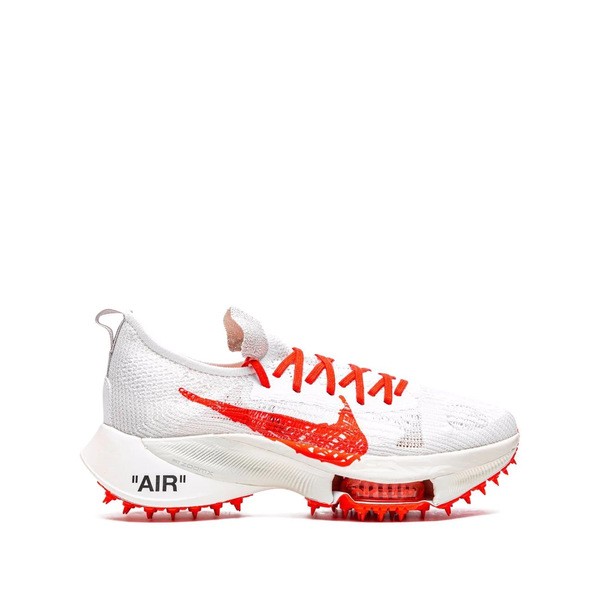 ナイキ メンズ スニーカー シューズ x Off-White 'Air Zoom Tempo NEXT%' "Solar Red" スニーカー 100 WHITE/BLACK-SOLAR RED