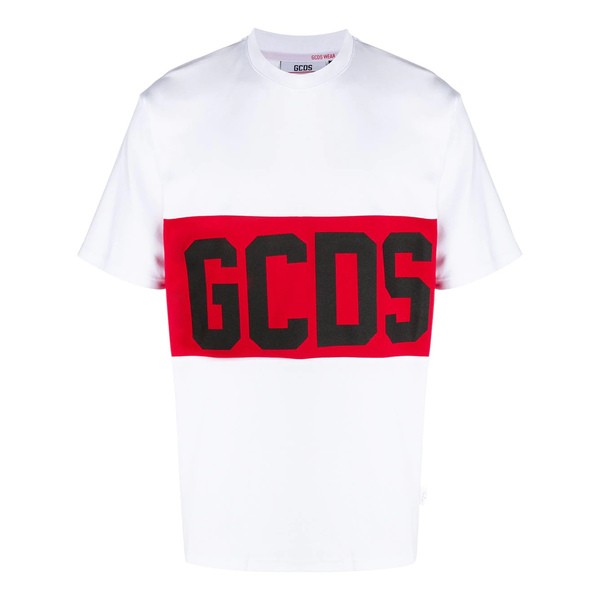 ジーシーディーエス メンズ Tシャツ トップス ロゴ Tシャツ 01 WHITE