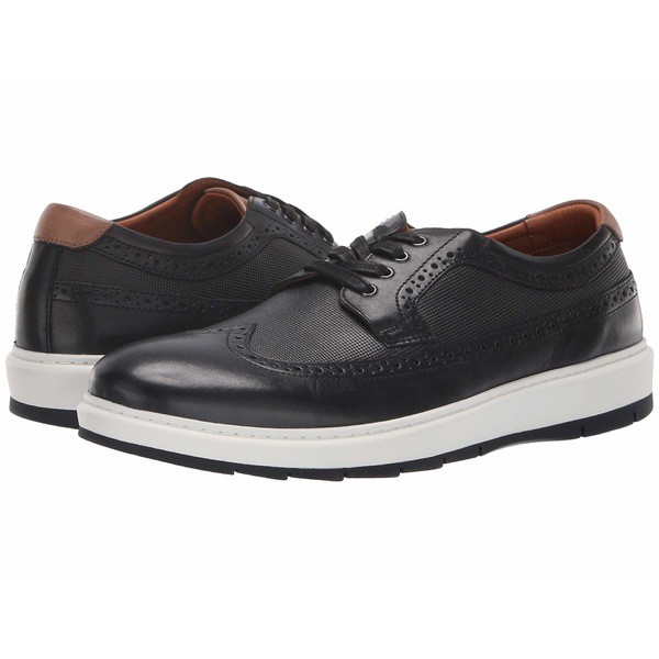 定番 ジョンストンアンドマーフィー メンズ ドレスシューズ シューズ Elliston Embossed Wingtip Black Full Grain, Life planning shop 美風空間 e4f8d470