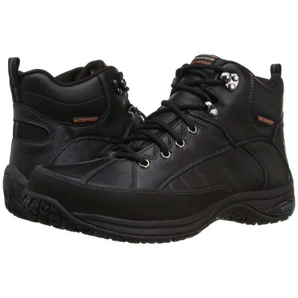 【激安大特価!】 ダナム メンズ ブーツ&レインブーツ シューズ Lawrence Waterproof Black, ミヤコジマク 8b26ec98