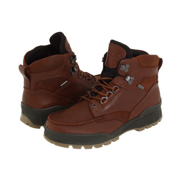 【限定セール!】 エコー メンズ ブーツ&レインブーツ シューズ Track II GTX High Bison Leather/Bison Oiled Nubuck, 阿武郡 6c678e00
