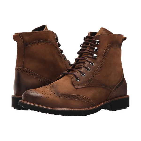 流行に マッシモマッテエロ メンズ ブーツ&レインブーツ シューズ Perf Wing Boot Tan, コモノチョウ fd771ff1