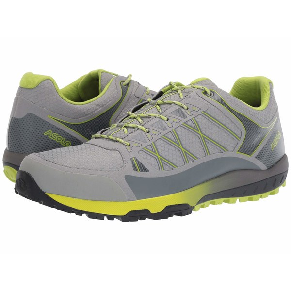 当店在庫してます! アゾロ メンズ スニーカー シューズ Grid GV MM Grey Lime, トレッド4x4サービス ddb5f051