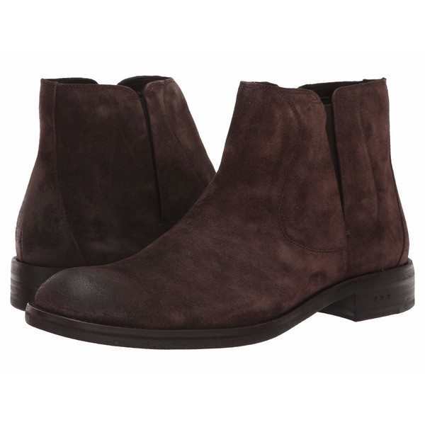 新品本物 ジョンバルベイトス メンズ ブーツ&レインブーツ シューズ Waverly Covered Chelsea Dark Brown, オーシャンポイント 782a57d3