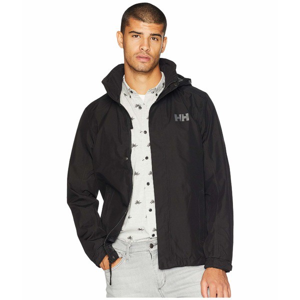 愛用 ヘリーハンセン メンズ コート アウター Dubliner Jacket Black, free feel f77c7481