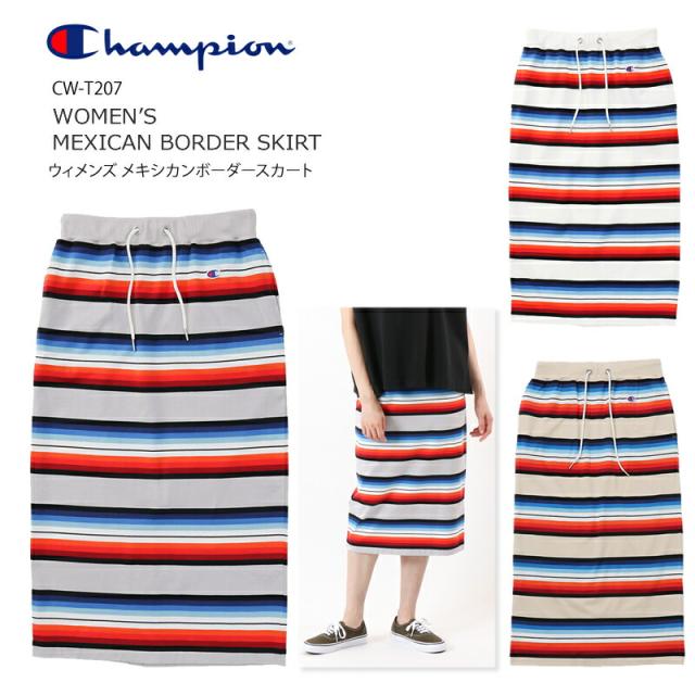 Ruten Japan 2021 Spring And Summer New Work Champion Champion Women S Mexican Border Skirt 21ss Women S Mexican Border Skirt Cut Long Tight Skirt 2021春夏新作 チャンピオン Champion ウィメンズ メキシカン ボーダー スカート