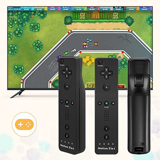 ギフト Wiiリモコン プラス ２個セット ブラック Wii コントローラー Wiiモーションプラス スピーカーcmos機能付き Wiiu Wii 対応 コントローラー シロ Wiiリモコンジャケット 同梱 クロ テニス Siaptech Com