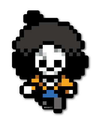 像素一體式貼紙brook正常尺寸opx009一體點繪畫商品 ピクセルワンピース ステッカー ブルック ノーマルサイズ Opx009 One Piece ドット絵 グッズ 日本露天購物 Ruten Japan