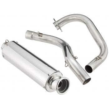 即納特典付き バイクパーツセンター ステンレスカスタムマフラー ホンダ エイプ50 100 31 宅送 Bayounyc Com