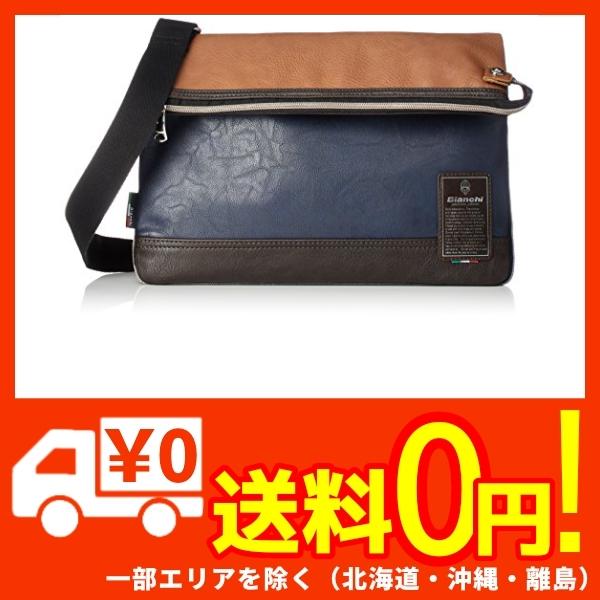 受注発注 ビアンキ ショルダーバッグ 2way クラッチバッグ 斜め掛け おしゃれ メンズ 男性 キャメル 目玉