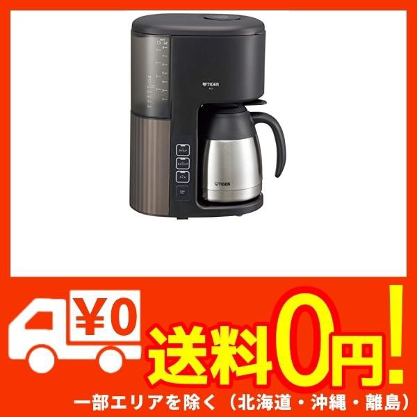 ホットセール タイガー コーヒーメーカー 8杯用 真空 ステンレス サーバー アイス機能付き カフェブラック ACE-S080KQ 