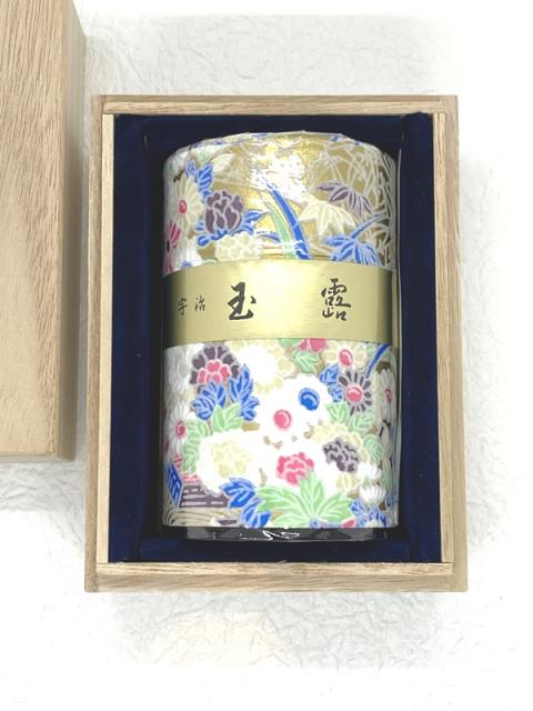 オンラインショッピングサイトです 送料無料 缶入り高級玉露 全国茶品評会出品受賞玉露 玉露 茶筒入り 70g 品評会 手摘み 宇治茶専門店ふじや茶舗 高級 高品質 宇治茶 茶葉 緑茶 お茶 京都 贈り物 ギフト プレゼント 御祝 御礼 内祝 母の日 父の日 敬老の日 お中元