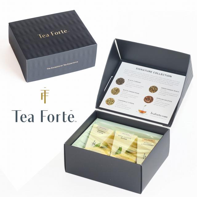 訳あり新品 ティーフォルテ Tea Forte シグニチャー 5 5個入り 紅茶 ギフト ティーバッグ ボックス オーガニック ハーブティー フレーバー ティー 詰め合わせ おしゃれ 人気 かわいい おうち時間 おうちカフェ 誕生日 内祝い 母の日 プレゼント お返し 日米首脳