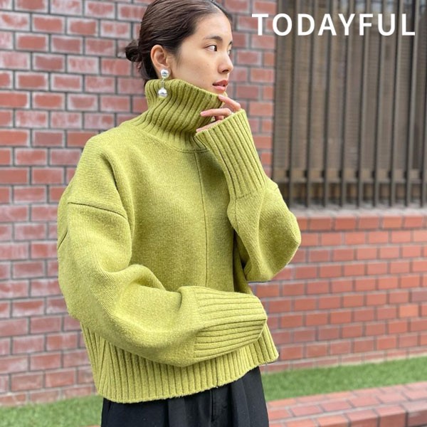誠実 todayful ヘビータートルニット | salamanca.gob.mx