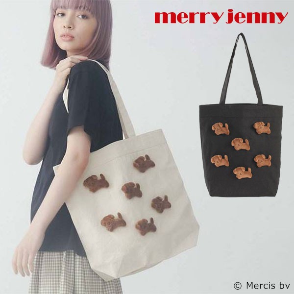 出售10 折扣 Merry Jenny Merry Jenny郵購21秋冬雪盤女士包dick Bruna Miffy Dick Bruna Miffy Collaboration Limited手袋簡單狗ku Kun字符garley Cute Sale10 Off メリージェニー Merry Jenny 通販 21秋冬 スナッフィートート レディース 鞄 バッグ