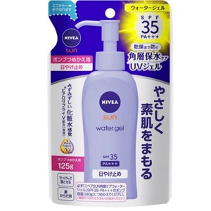 花王 ニベアサン プロテクトウォータージェル SPF35/PA+++ つめかえ用125g (1318-0304) 花王 ニベアサン プロテクトウォータージェル SPF35/PA+++ つめかえ用125g (1318-0304)