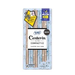 ユニチャーム センターイン コンパクトふわふわ多い日の夜用 6枚 の通販はau Pay マーケット 雑貨屋 商品ロットナンバー