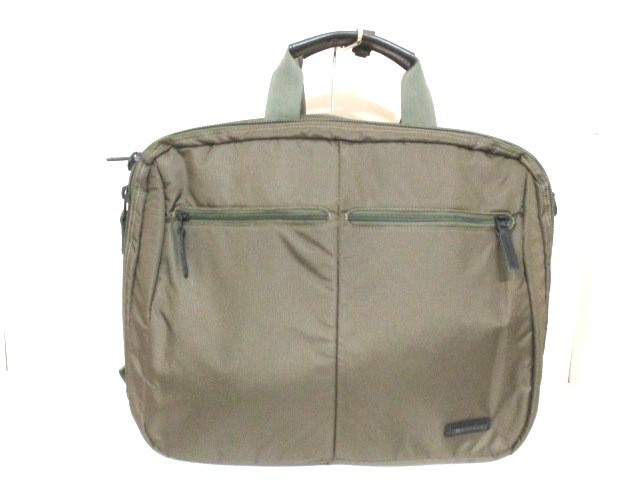 プロテカ ProtecA ビジネスバッグ レディース 新品同様 カーキ ナイロン【中古】 プロテカ ProtecA ビジネスバッグ レディース 新品同様 カーキ ナイロン【中古】