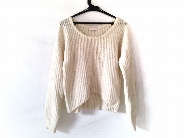 イーハイフンワールドギャラリー E Hyphen World Gallery 長袖セーター サイズf レディース アイボリー 中古 の通販はau Pay マーケット ブランディア Au Pay マーケット店 商品ロットナンバー