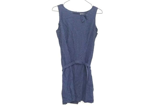 スキャパ Scapa ワンピース サイズ38 L レディース 美品 ネイビー 白 ドット柄 中古 の通販はau Pay マーケット ブランディア Au Pay マーケット店 商品ロットナンバー
