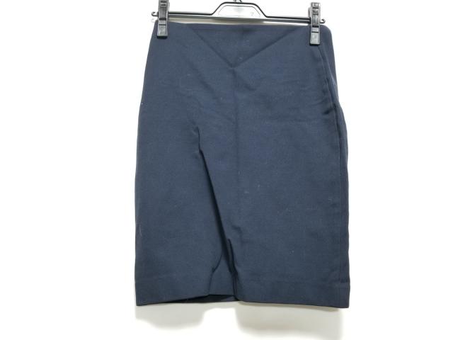 グーコミューン Gout Commun スカート サイズ36 S レディース 美品 ネイビー ウエストゴム 中古 の通販はau Wowma ワウマ ブランディア Au Wowma 店 商品ロットナンバー