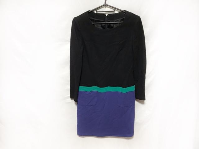 タエアシダ Tae Ashida ワンピース レディース 黒 パープル グリーン 中古 の通販はau Wowma ワウマ ブランディア Wowma 店 商品ロットナンバー