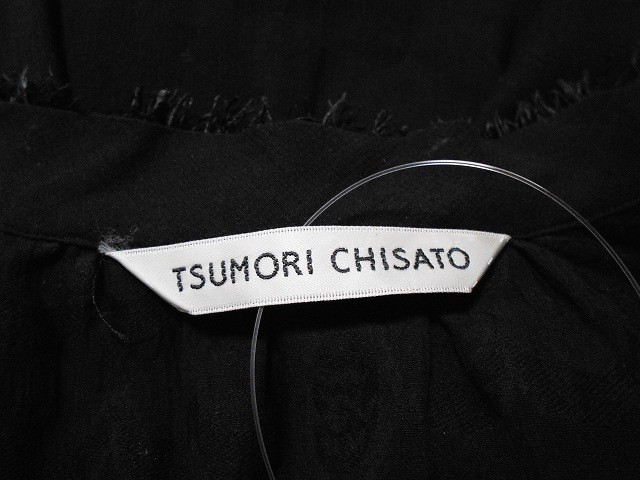 ツモリチサト Tsumori Chisato ワンピース サイズ2 M レディース 黒 シャツワンピ フリンジ 中古 の通販はau Wowma ワウマ ブランディア Au Wowma 店 商品ロットナンバー